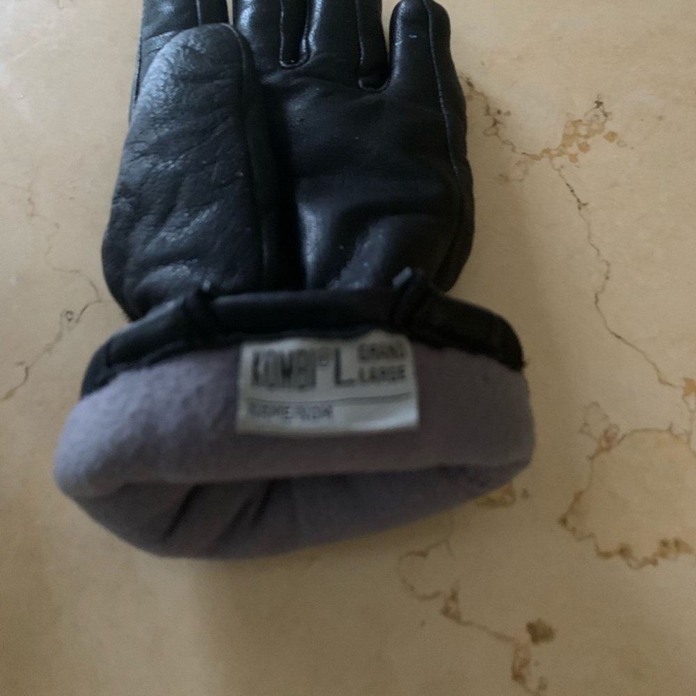 KOMBI RACING LEATHER GLOVES./ YOUTH SIZE - Picture 6 of 7